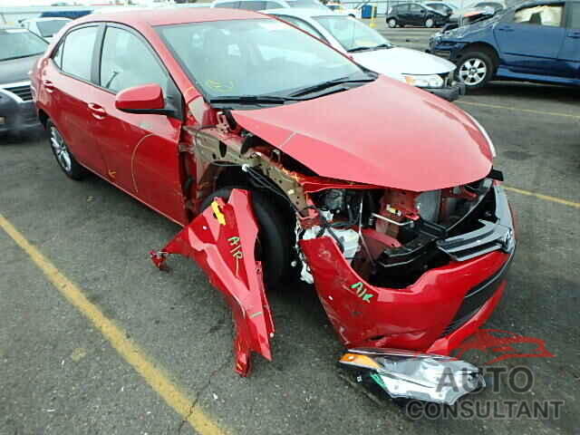 TOYOTA COROLLA 2015 - 5YFBURHE5FP227460