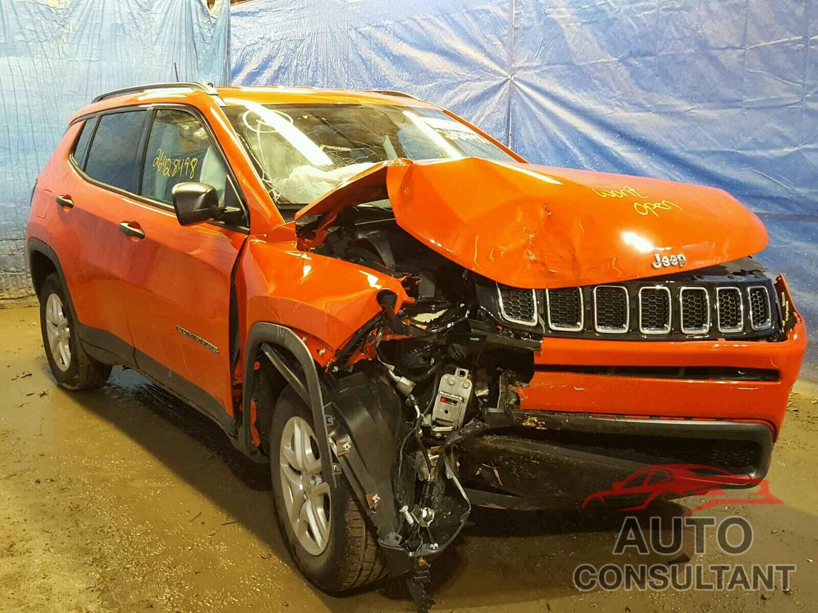 JEEP COMPASS 2017 - 3C4NJDAB9HT656237