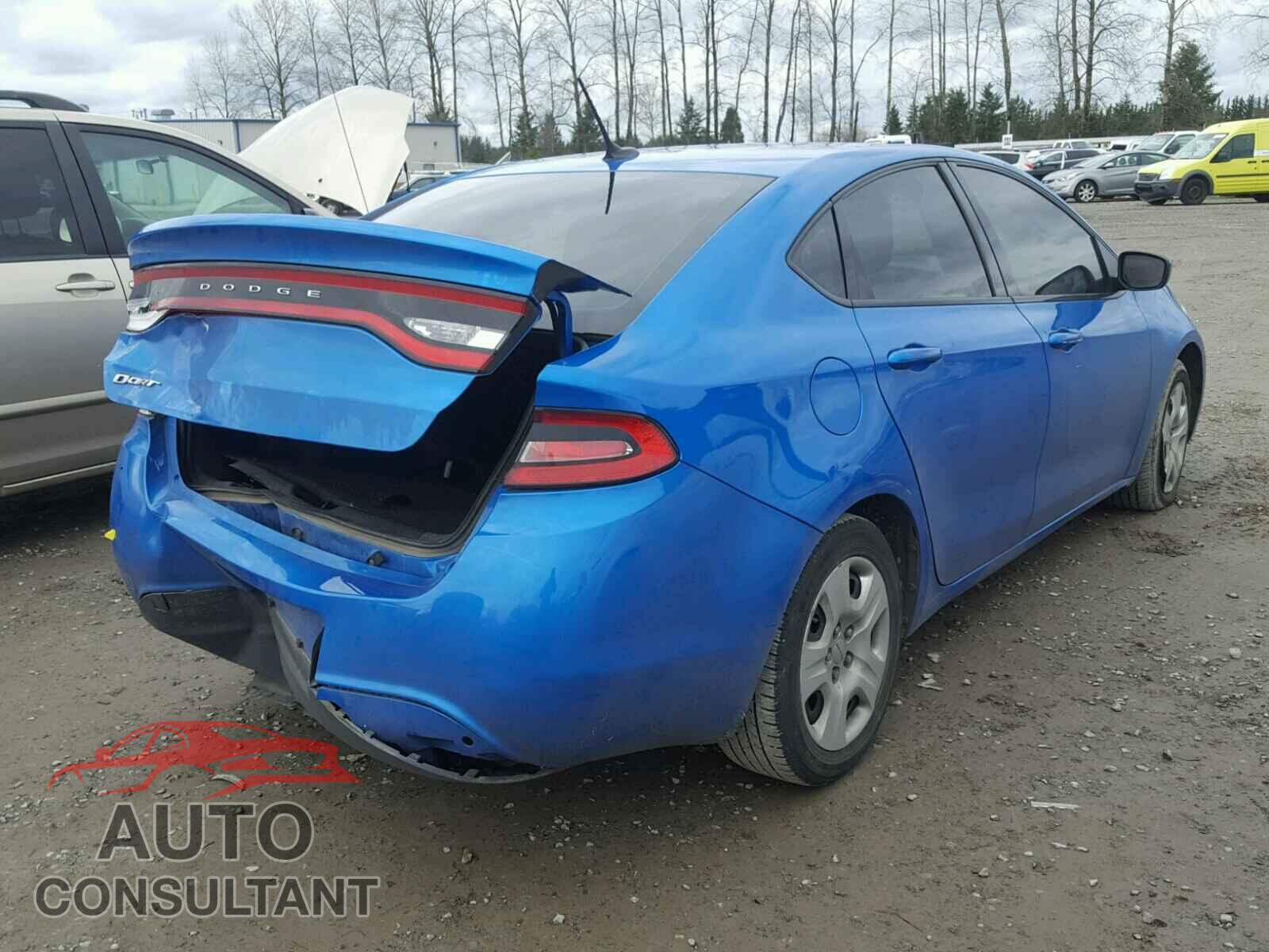 DODGE DART 2016 - 1C3CDFAA6GD736962