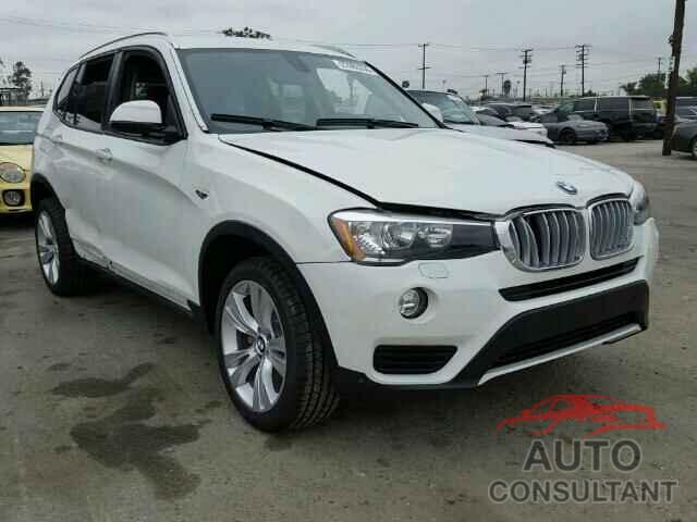 BMW X3 2016 - 5UXWX9C55G0D83916