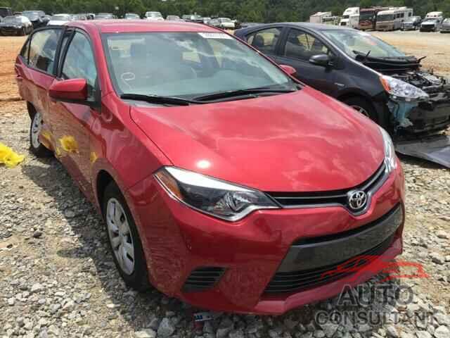 TOYOTA COROLLA 2015 - 2T1BURHE5FC352944