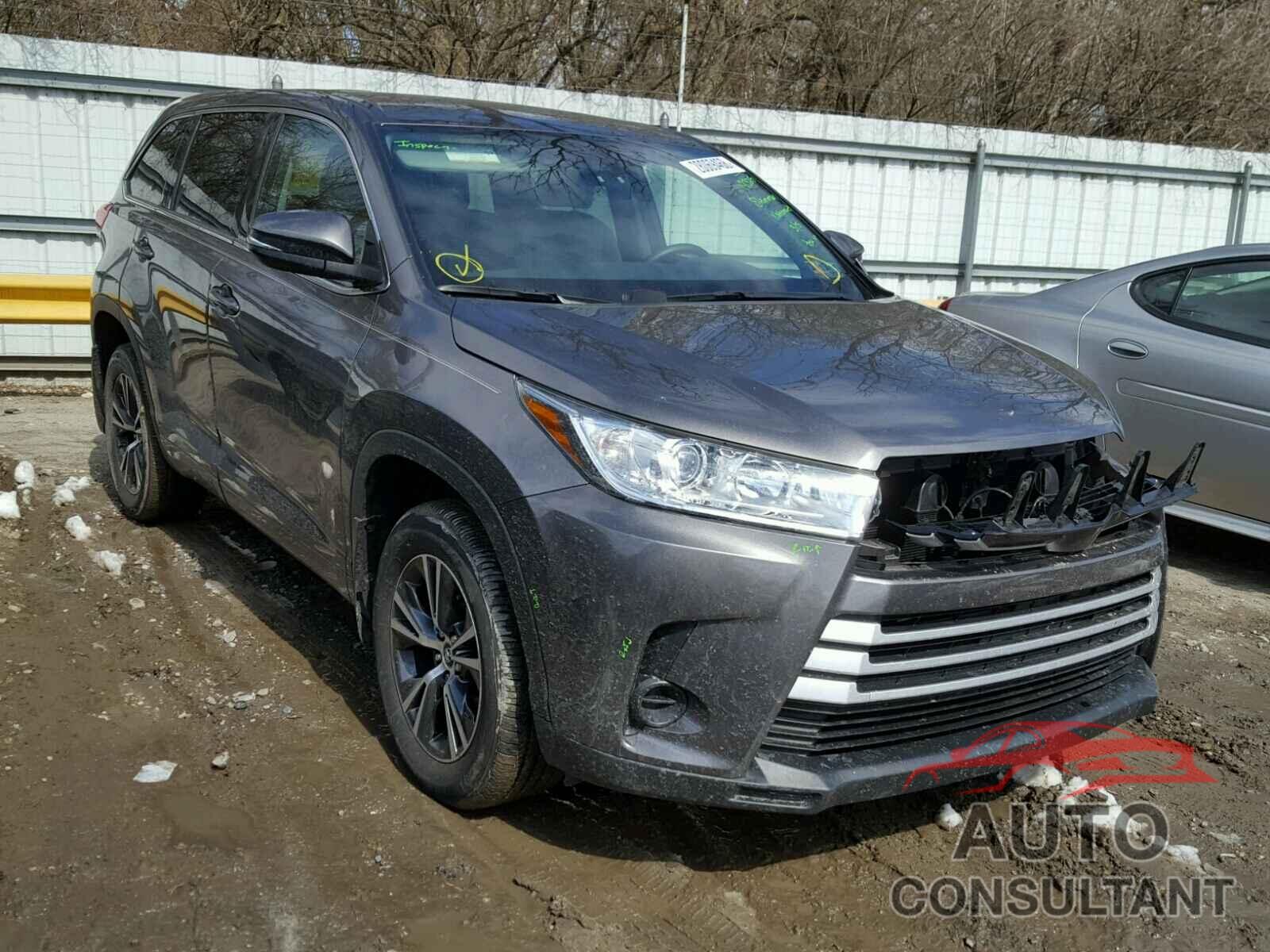 TOYOTA HIGHLANDER 2017 - 5TDBZRFH5HS394538