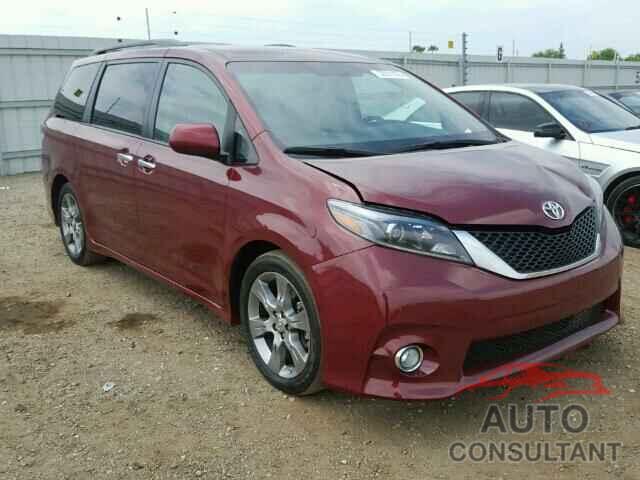 TOYOTA SIENNA 2015 - 5TDXK3DC5FS531490