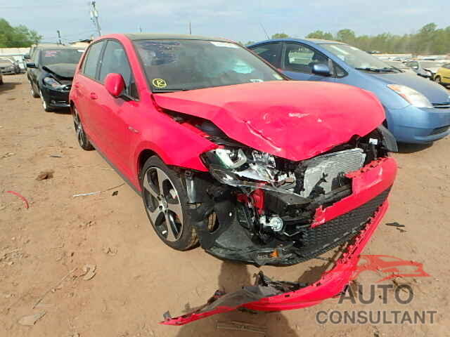 VOLKSWAGEN GTI 2015 - 3VW4T7AU9FM038025