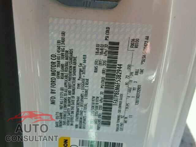 FORD MUSTANG 2015 - 1FATP8EM6F5382944