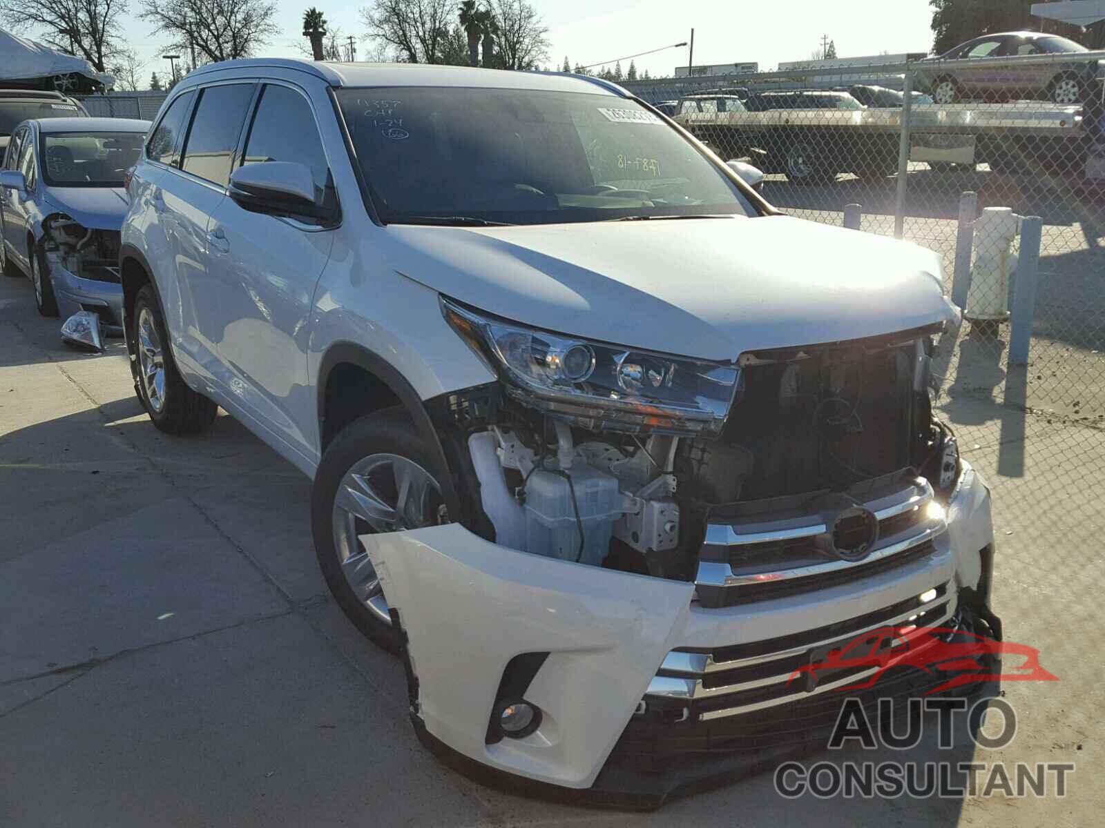 TOYOTA HIGHLANDER 2018 - 5TDDZRFH2JS495518