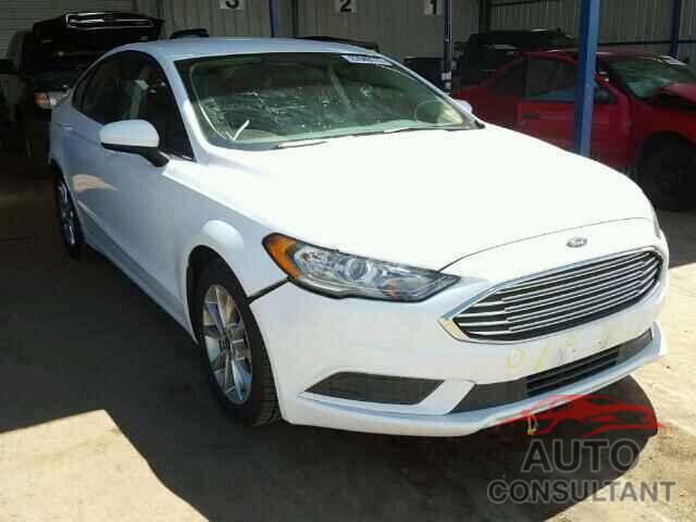 FORD FUSION 2017 - 3FA6P0H74HR224591