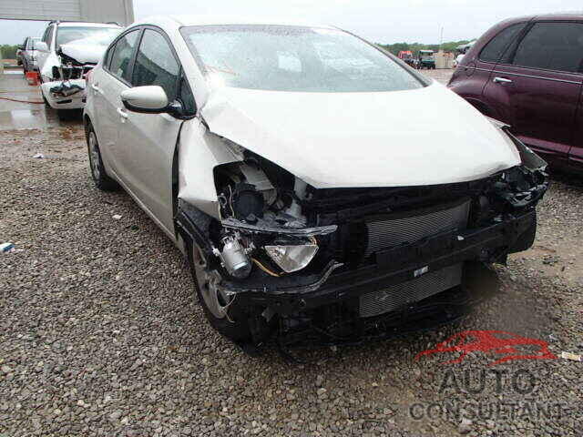 KIA FORTE 2015 - KNAFK4A66F5312587