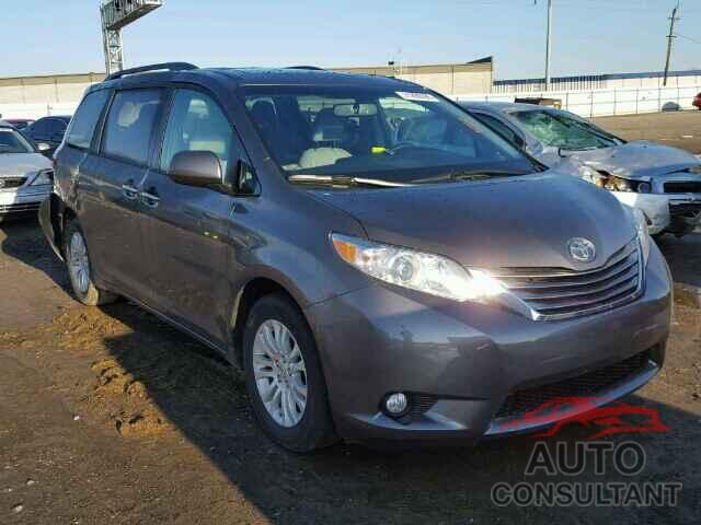 TOYOTA SIENNA 2015 - 5TDYK3DC9FS598047