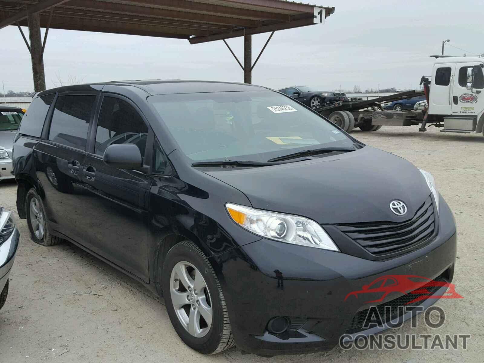 TOYOTA SIENNA 2017 - 5TDZZ3DC0HS874490