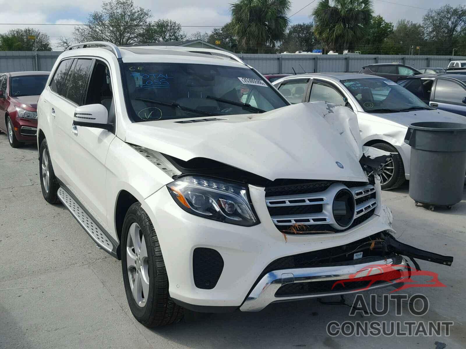 MERCEDES-BENZ GLS450 2017 - 4JGDF6EE1HA751200