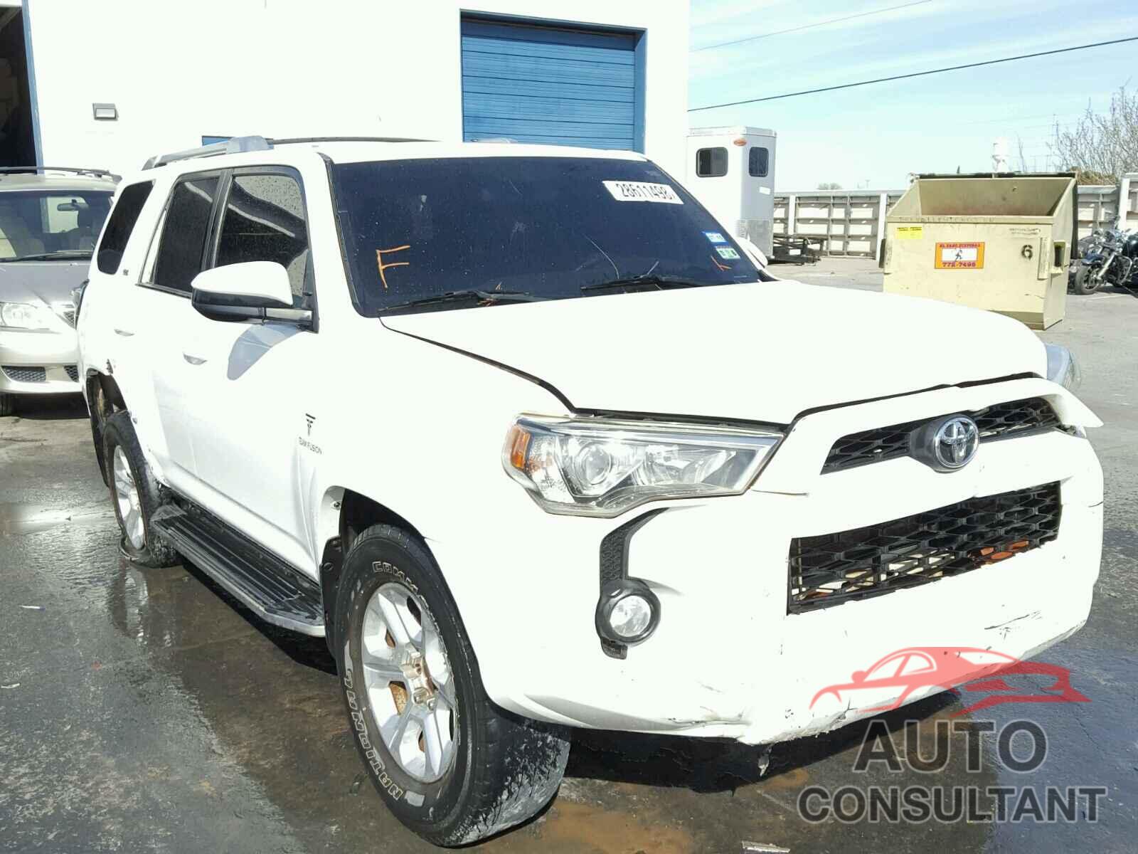 TOYOTA 4RUNNER 2015 - JTEZU5JR9F5088480