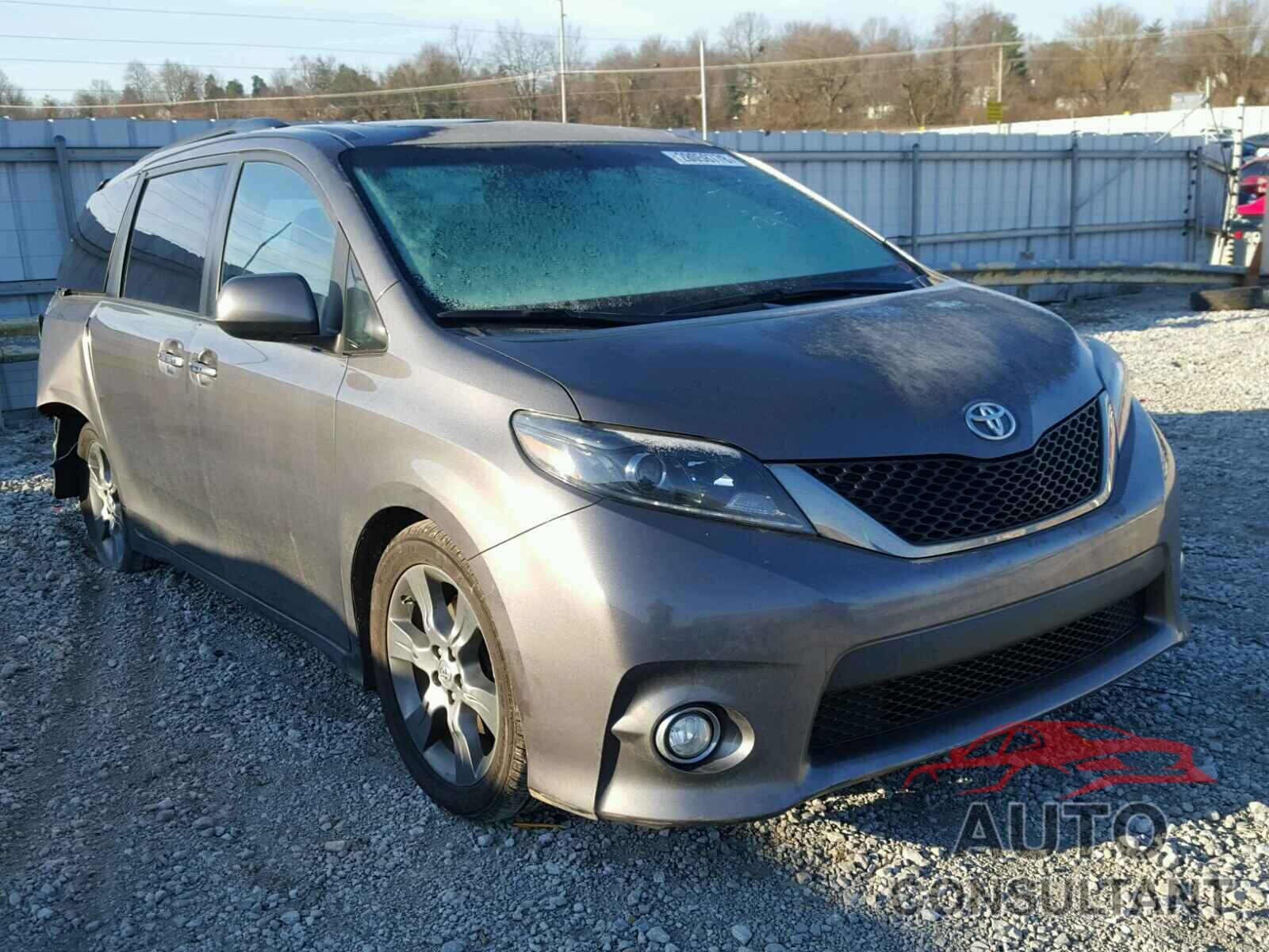 TOYOTA SIENNA 2015 - 5TDXK3DC5FS544188