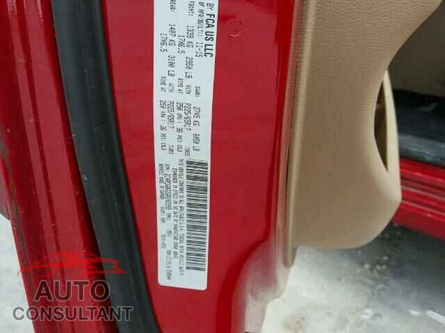 DODGE CARAVAN 2016 - 2C4RDGBG2GR202255