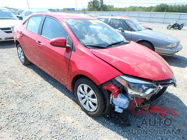 TOYOTA COROLLA 2015 - 2T1BURHE2FC402652