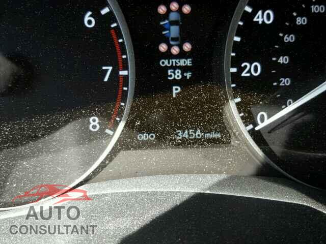 LEXUS ES350 2015 - JTHBK1GG6F2207662