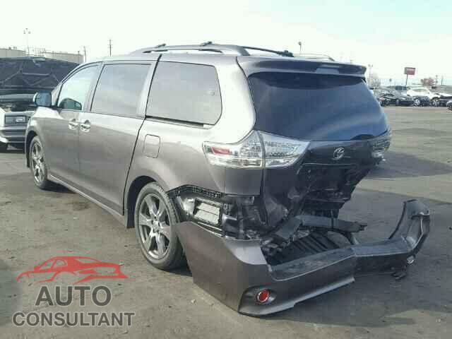 TOYOTA SIENNA 2017 - 5TDXZ3DC6HS774479