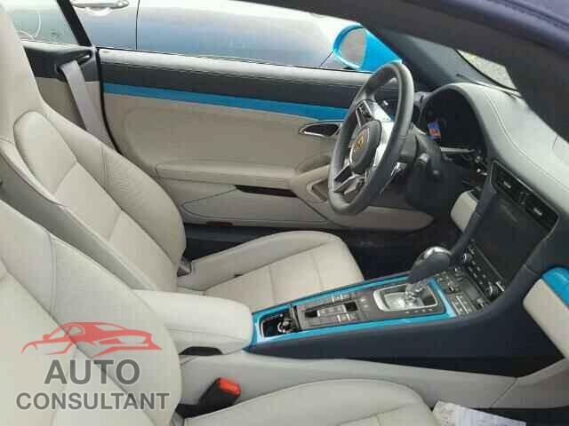 PORSCHE 911 2017 - WP0CB2A94HS154324
