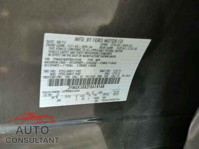 FORD FLEX 2015 - 2FMGK5B82FBA14168