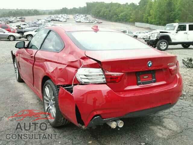 BMW 4 SERIES 2017 - WBA4R7C32HK896031