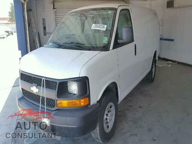 CHEVROLET EXPRESS 2015 - 1GCWGFCF9F1281047