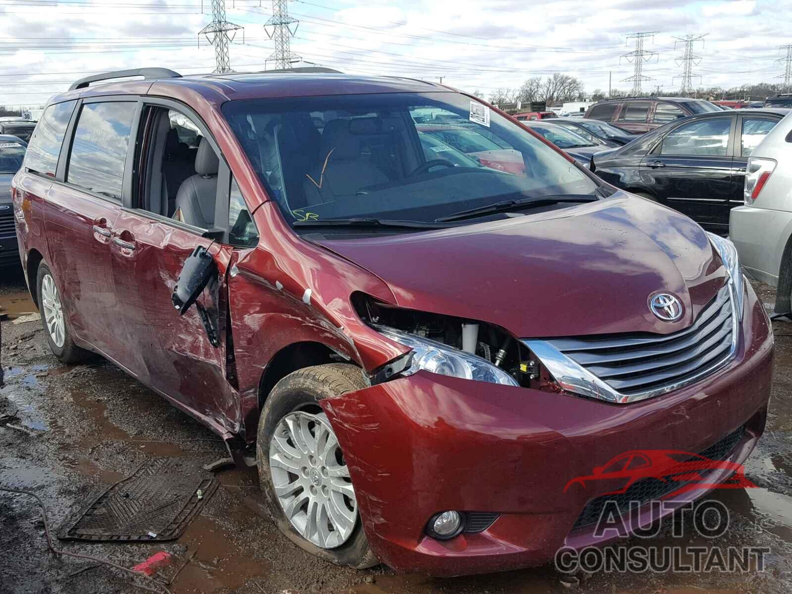 TOYOTA SIENNA 2017 - 5TDYZ3DC7HS852580