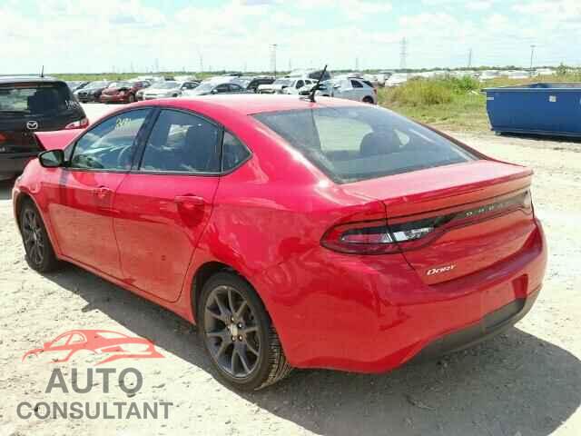 DODGE DART 2016 - 1C3CDFAA7GD712038