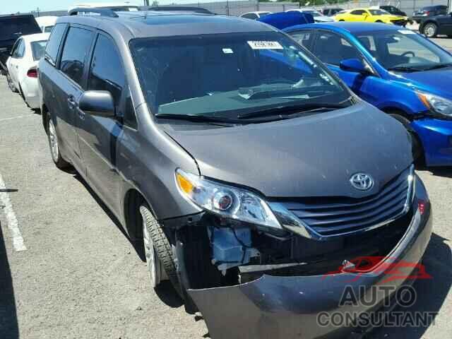 TOYOTA SIENNA 2017 - 5TDYZ3DC8HS781762