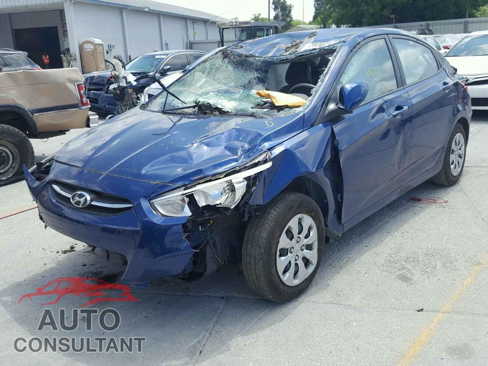 HYUNDAI ACCENT 2017 - KMHCT4AE0HU224911
