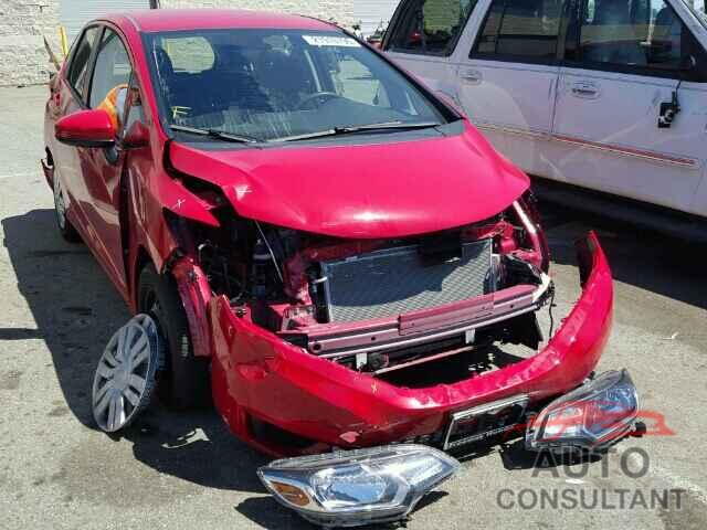 HONDA FIT 2016 - JHMGK5H58GX010412