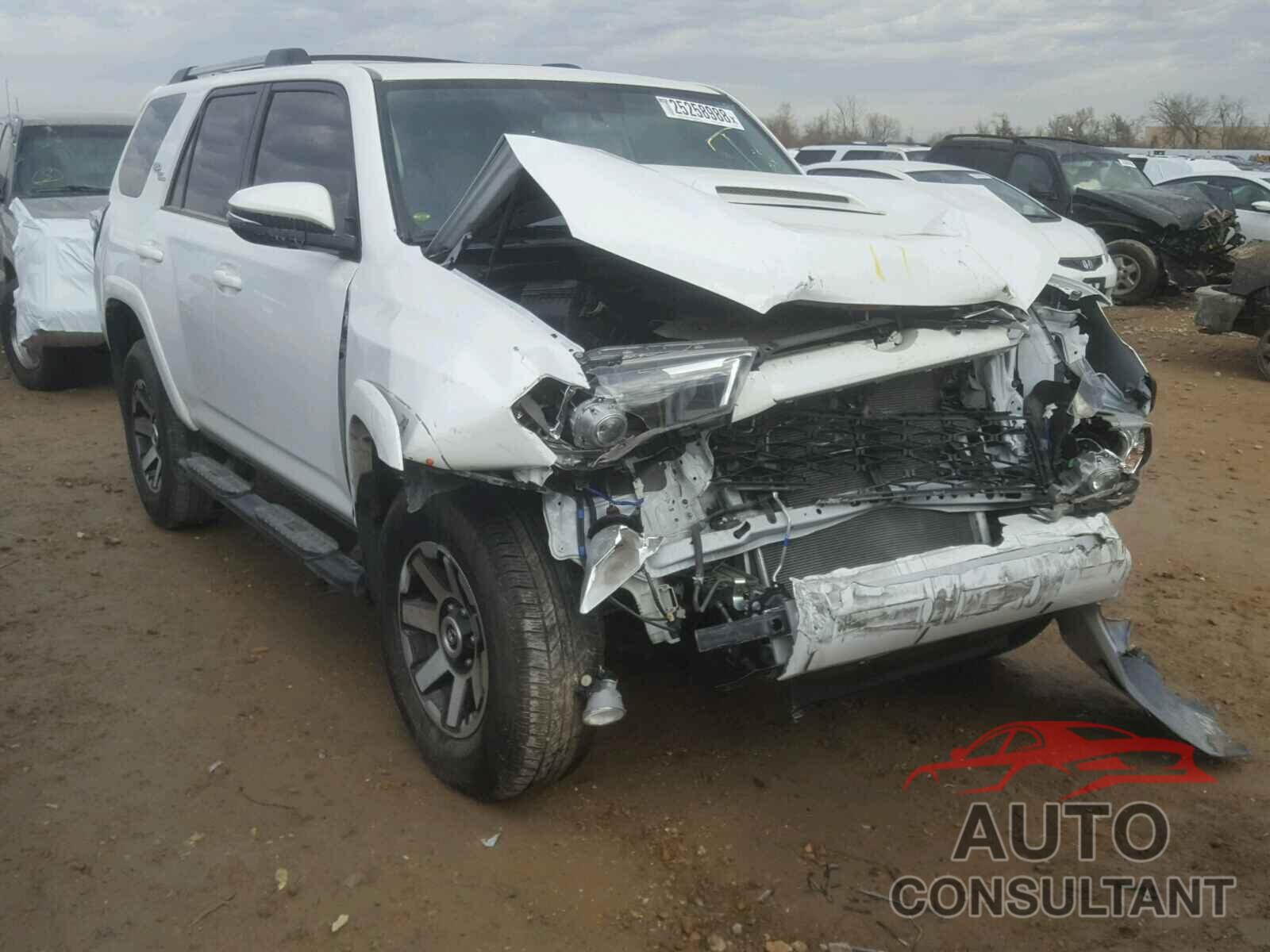 TOYOTA 4RUNNER 2017 - JTEBU5JR5H5444721