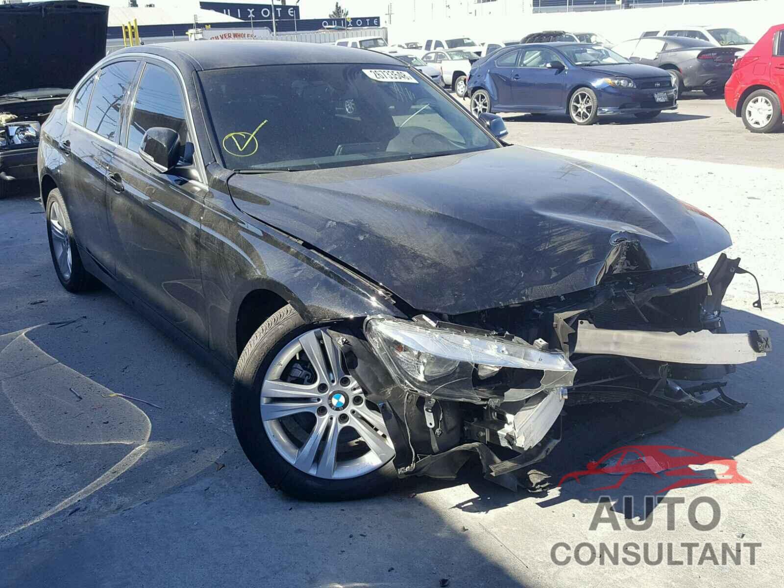 BMW 3 SERIES 2017 - WBA8B9G36HNU55190