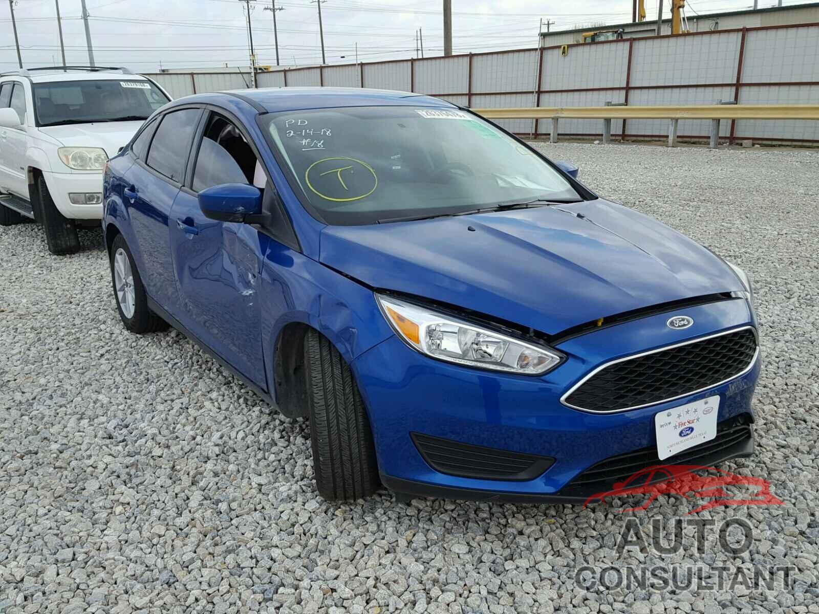 FORD FOCUS 2018 - 1FADP3F23JL203929
