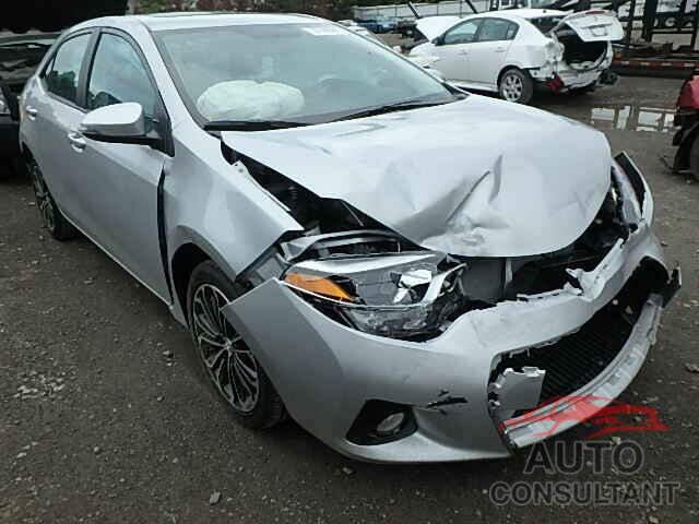 TOYOTA COROLLA 2015 - 2T1BURHE1FC306981