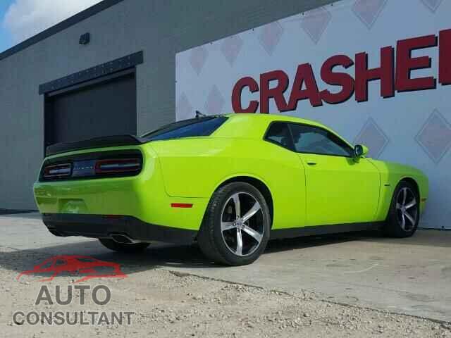 DODGE CHALLENGER 2015 - 2C3CDZBT2FH782937