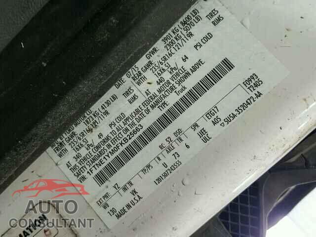 FORD TRANSIT CO 2015 - 1FTNE1YM0FKB25663