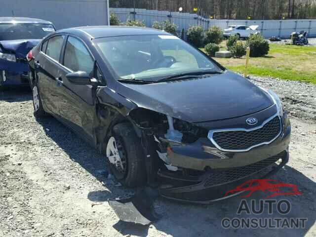 KIA FORTE 2016 - KNAFK4A63G5539916