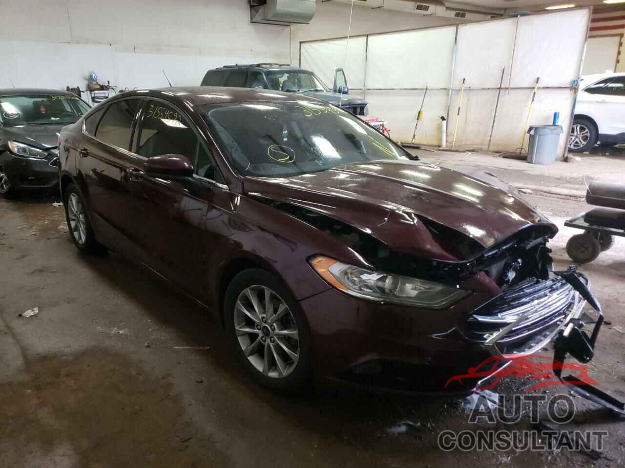 FORD FUSION 2017 - 3FA6P0H75HR205872