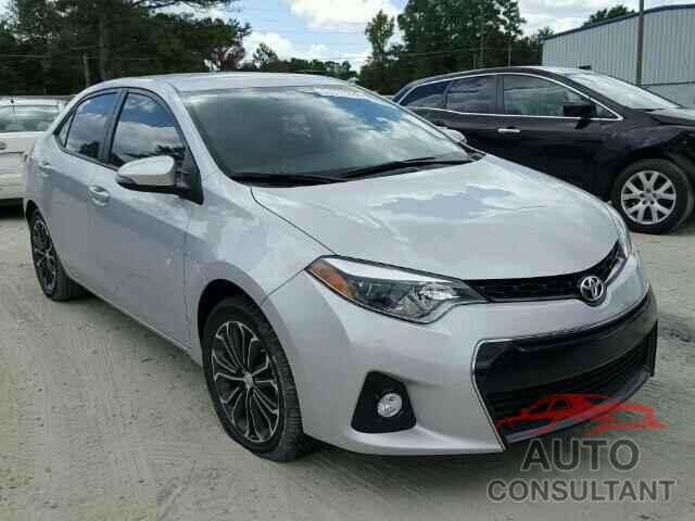 TOYOTA COROLLA 2016 - 2T1BURHE2GC580949