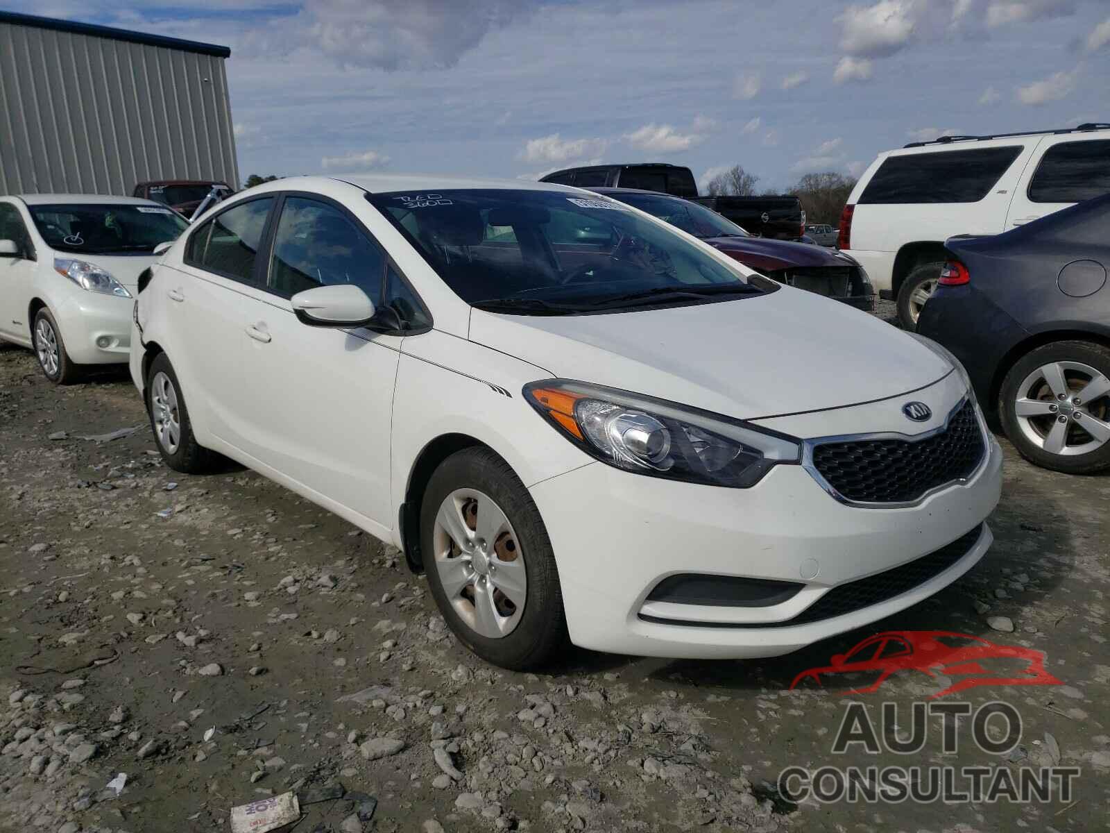 KIA FORTE 2016 - KNAFK4A6XG5509182