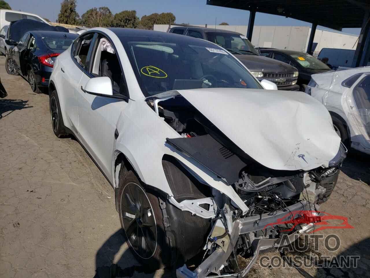 TESLA MODEL Y 2021 - 5YJYGDEE4MF180777