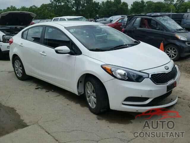 KIA FORTE 2016 - KNAFX4A69G5549299