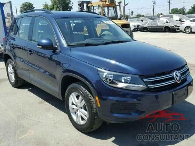 VOLKSWAGEN TIGUAN 2016 - WVGAV7AX0GW600871