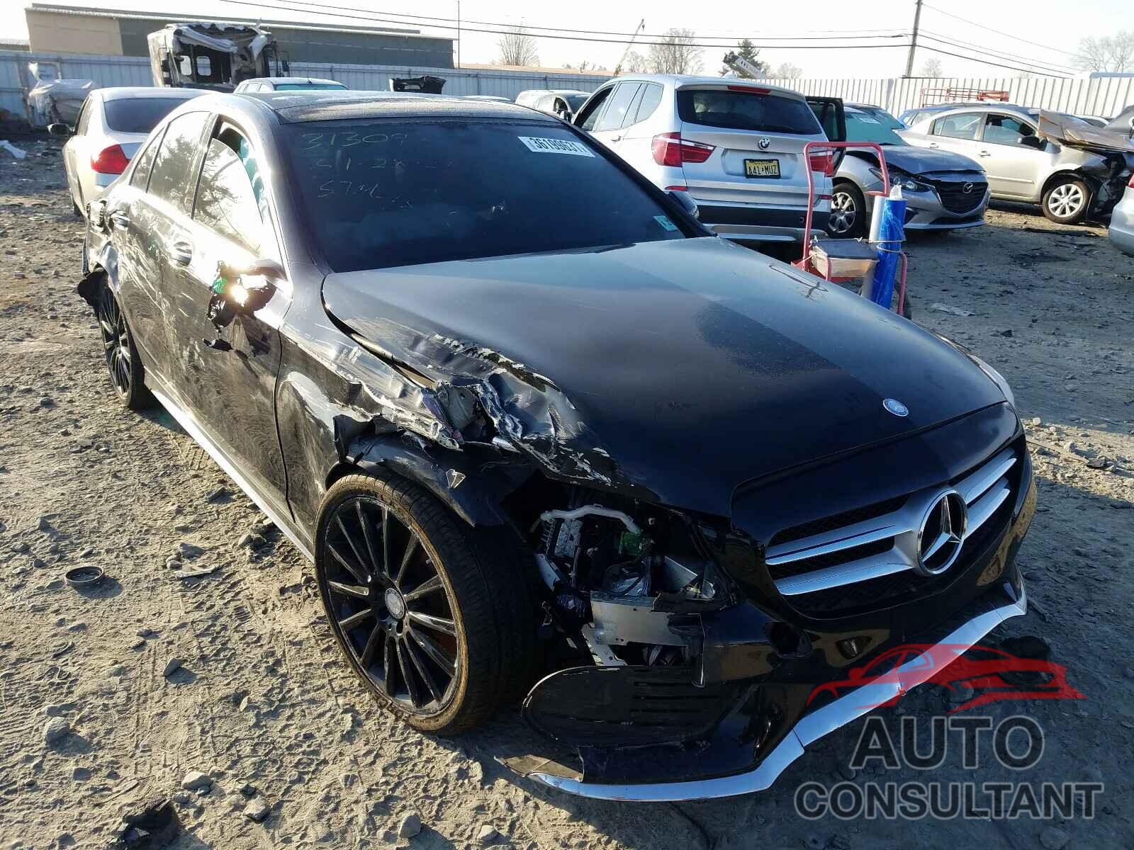 MERCEDES-BENZ C CLASS 2017 - 55SWF4JB2HU180013