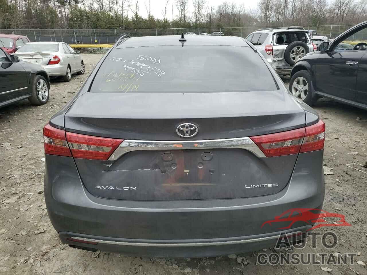 TOYOTA AVALON 2016 - 4T1BK1EB2GU208480