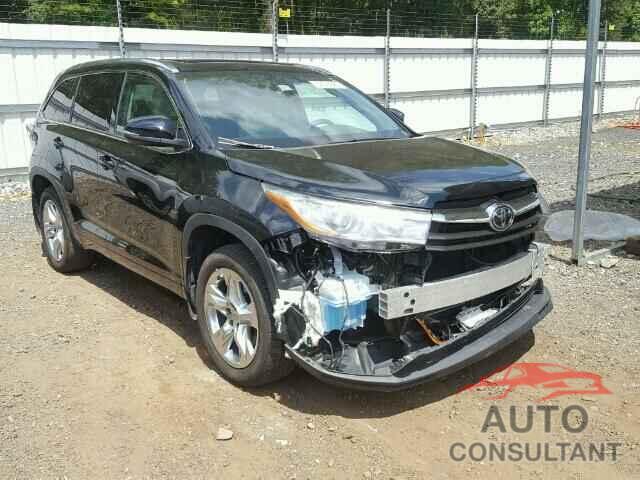 TOYOTA HIGHLANDER 2015 - 5TDDKRFH6FS177235