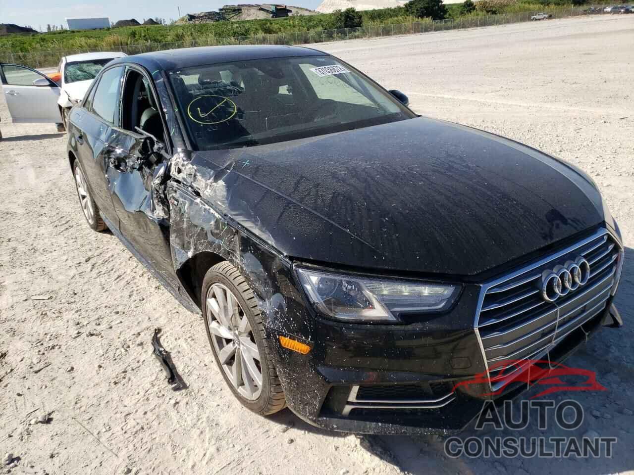 AUDI A4 2018 - WAUKMAF47JA208334