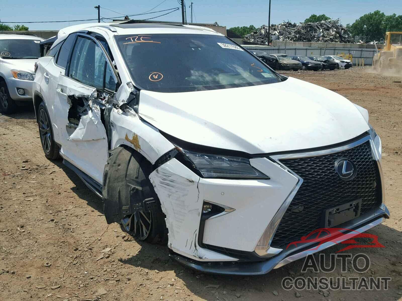 LEXUS RX 350 2017 - 2T2BZMCA6HC102121