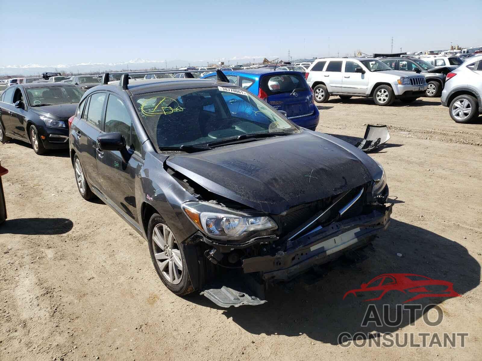 SUBARU IMPREZA 2016 - JF1GPAB69G8249285