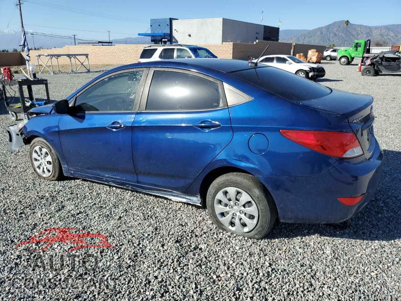 HYUNDAI ACCENT 2017 - KMHCT4AE2HU286133